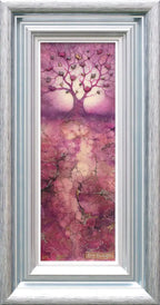 Plum Blossom - Unique Edition by artist Kerry Darlington - Wyecliffe Galleries