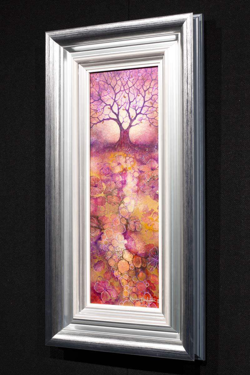 Plum Blossom - Published Original by artist Kerry Darlington - Wyecliffe Galleries