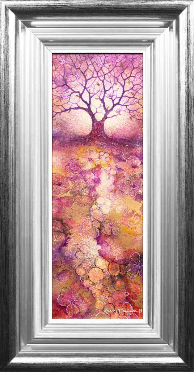 Plum Blossom - Published Original by artist Kerry Darlington - Wyecliffe Galleries