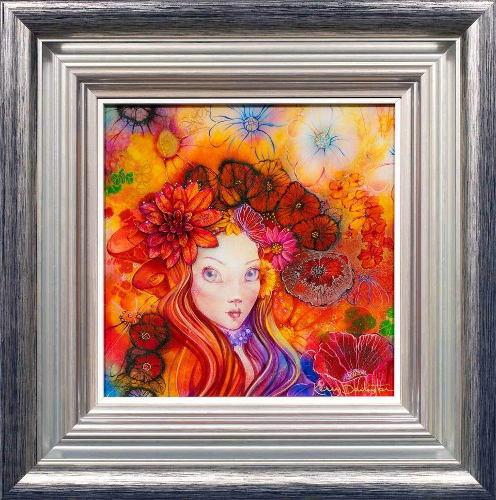 Poppy - Last Remaining Edition - SOLD by artist Kerry Darlington - Wyecliffe Galleries