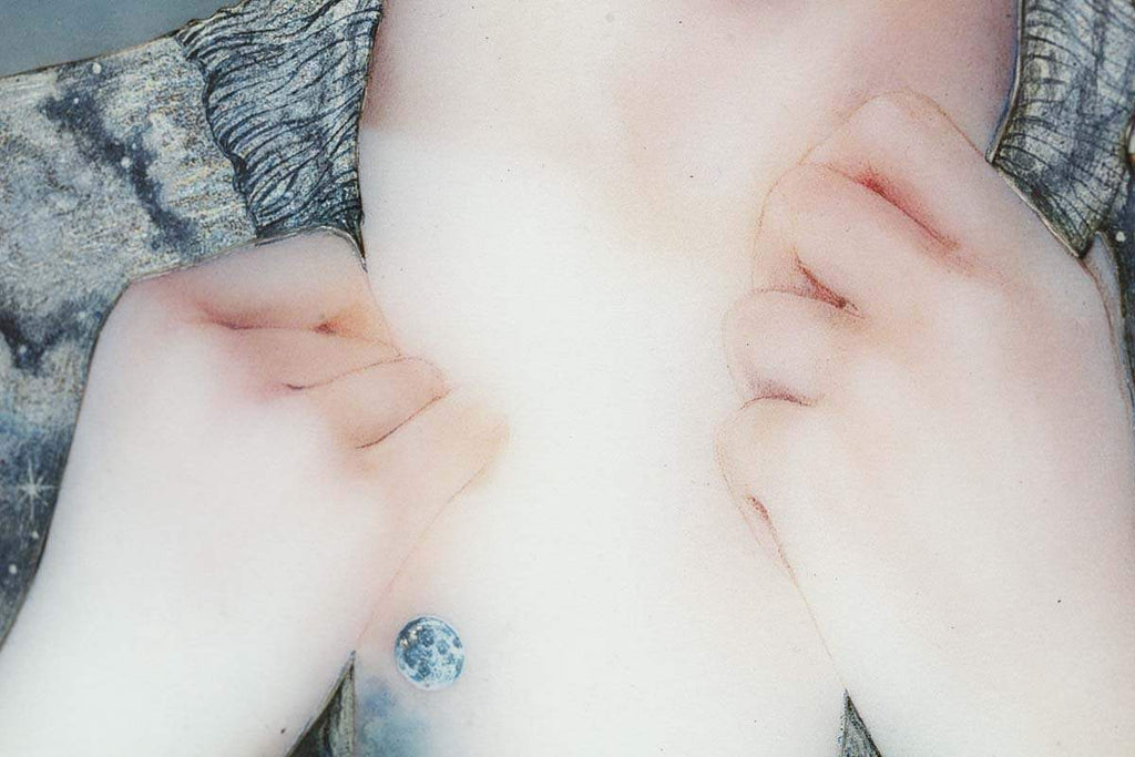 A Paper Moon - Edition by artist Kerry Darlington - Wyecliffe Galleries