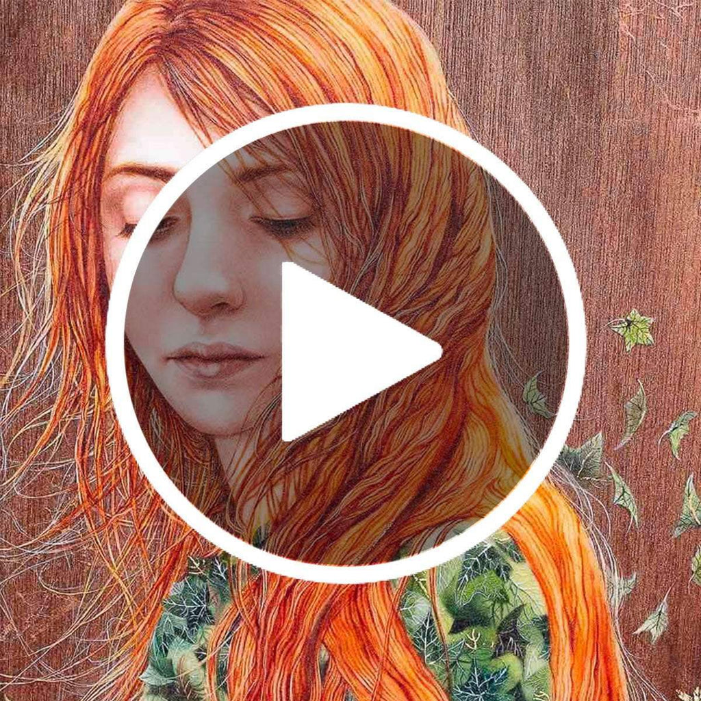 Her Book of Ivy - Edition by artist Kerry Darlington - Wyecliffe Galleries