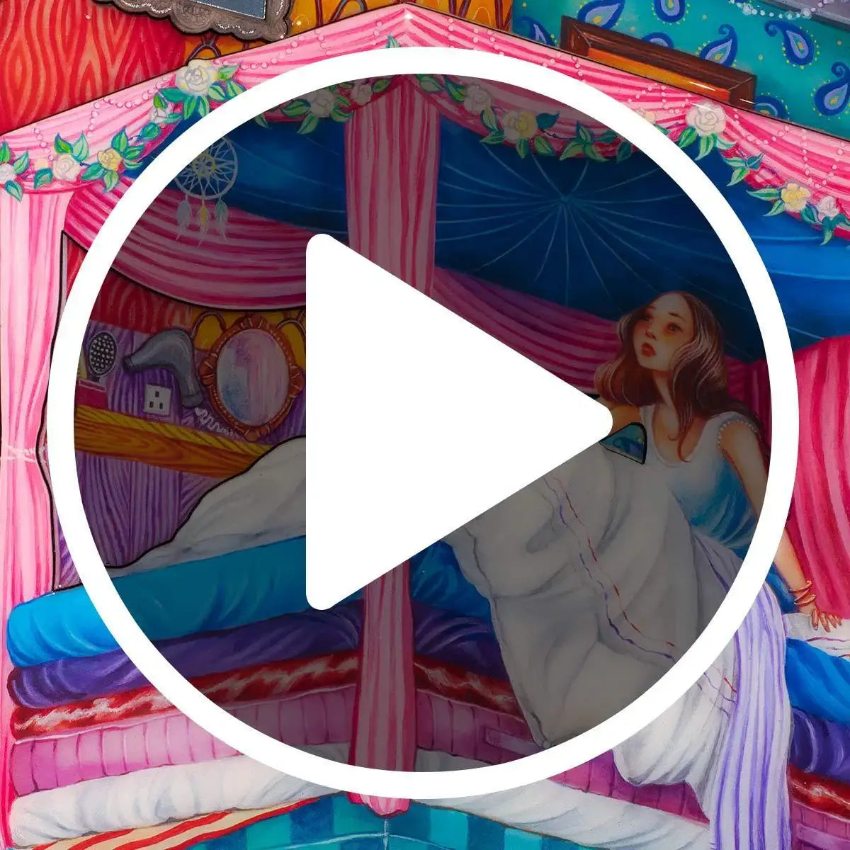 Princess and the Pea - Edition by artist Kerry Darlington - Wyecliffe Galleries