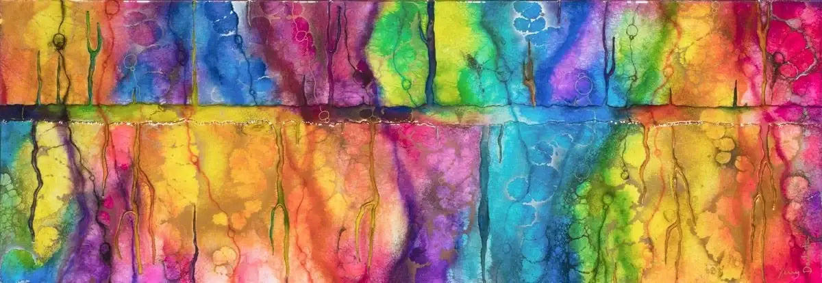 Prism - SOLD by artist Kerry Darlington - Wyecliffe Galleries