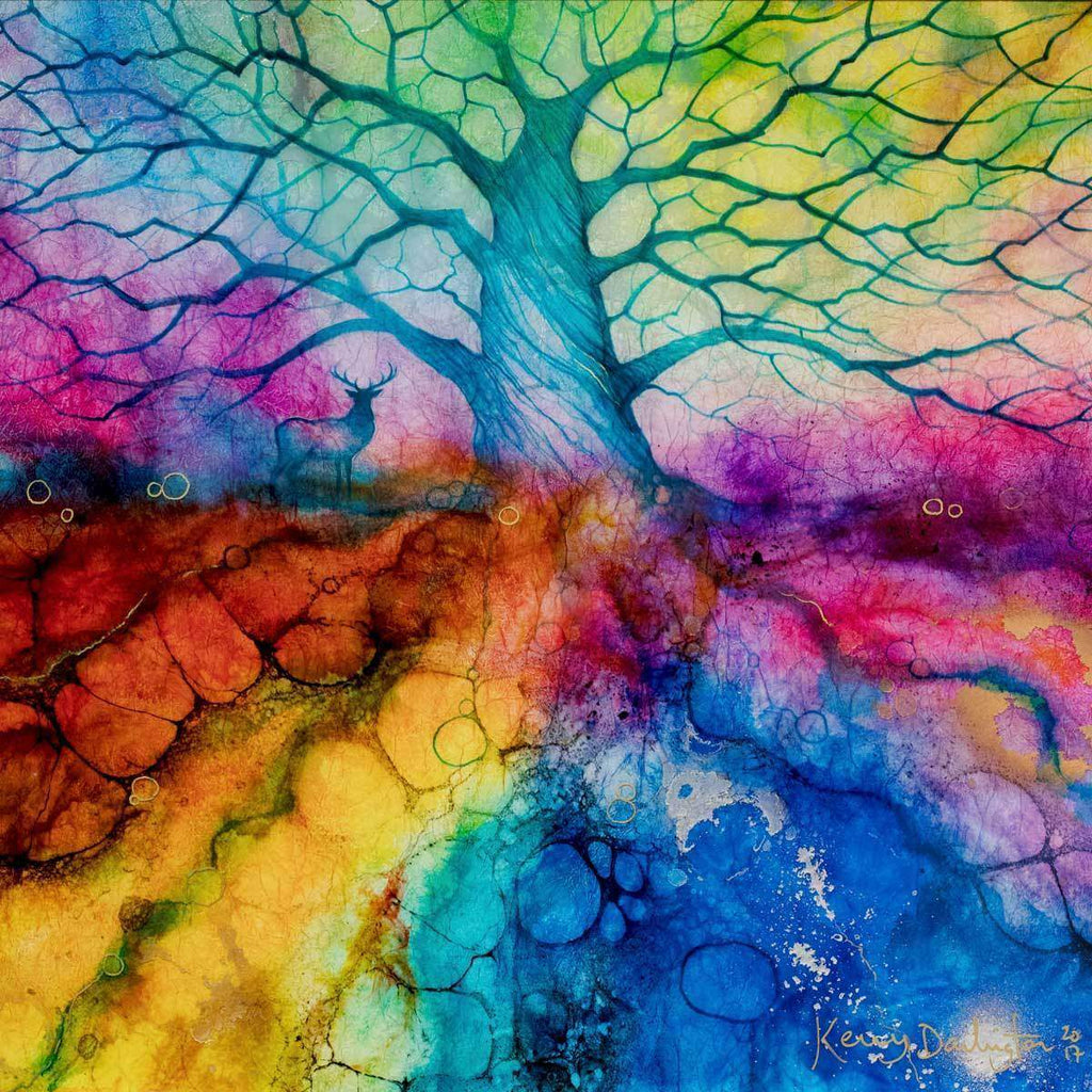 Quest - Original - SOLD by artist Kerry Darlington - Wyecliffe Galleries