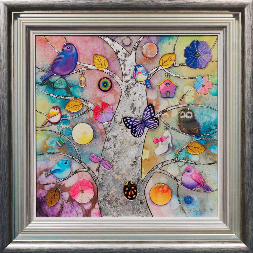 Radiant - Original - SOLD by artist Kerry Darlington - Wyecliffe Galleries