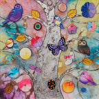 Radiant - Original - SOLD by artist Kerry Darlington - Wyecliffe Galleries