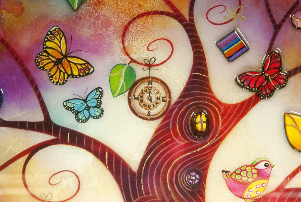 Rainbow Tree- Edition - SOLD OUT by artist Kerry Darlington - Wyecliffe Galleries