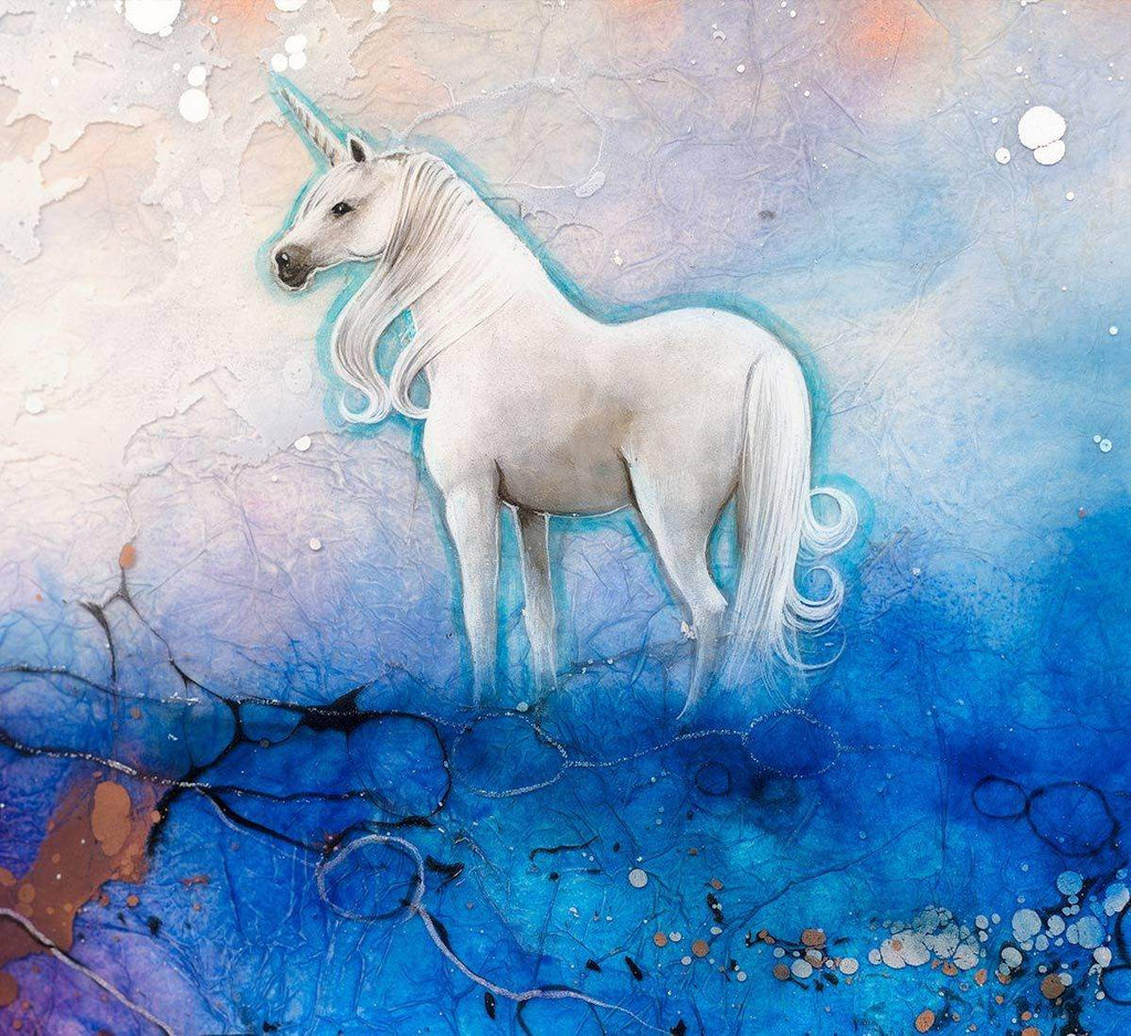 Raining Stars - Original - SOLD by artist Kerry Darlington - Wyecliffe Galleries