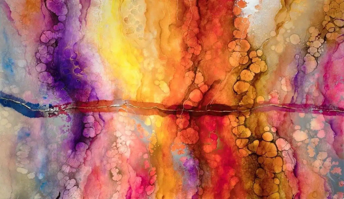 Rangitoto - Original - SOLD by artist Kerry Darlington - Wyecliffe Galleries