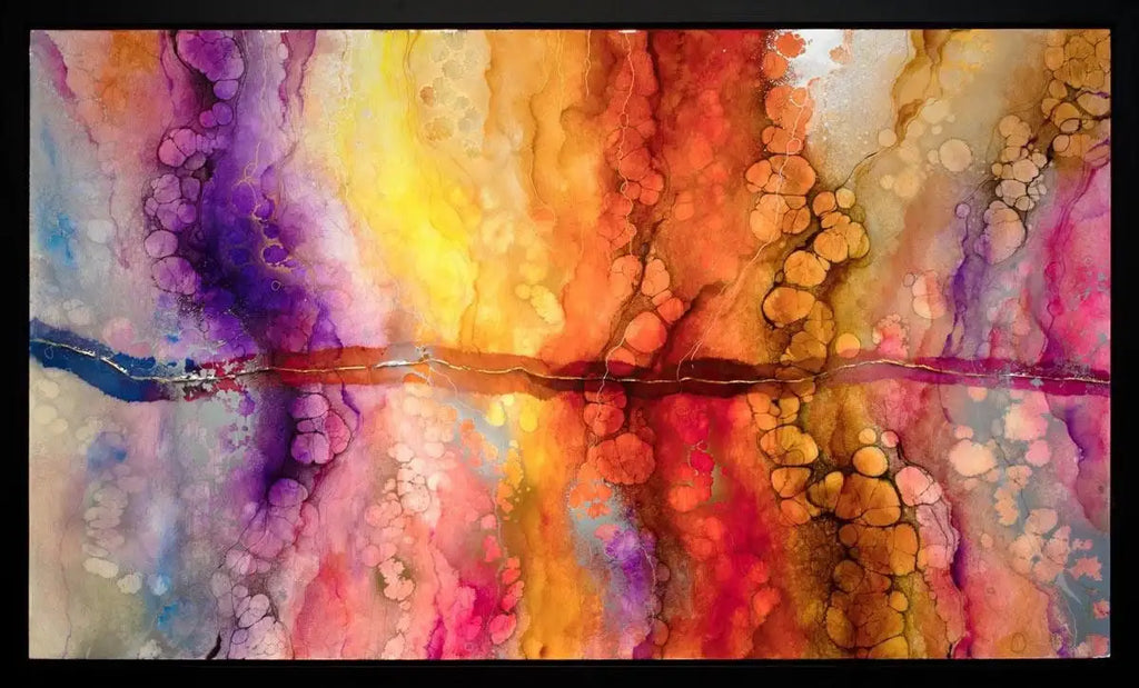 Rangitoto - Original - SOLD by artist Kerry Darlington - Wyecliffe Galleries