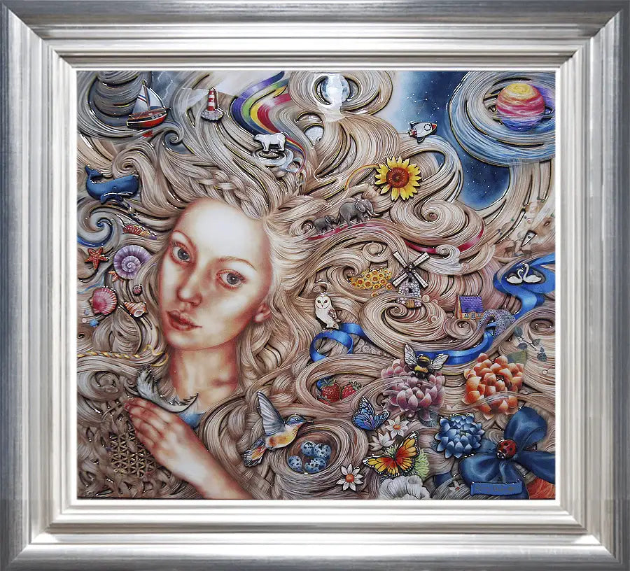 Rapunzel - Edition by artist Kerry Darlington - Wyecliffe Galleries