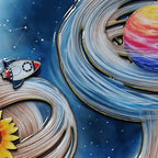 Rapunzel - Edition by artist Kerry Darlington - Wyecliffe Galleries