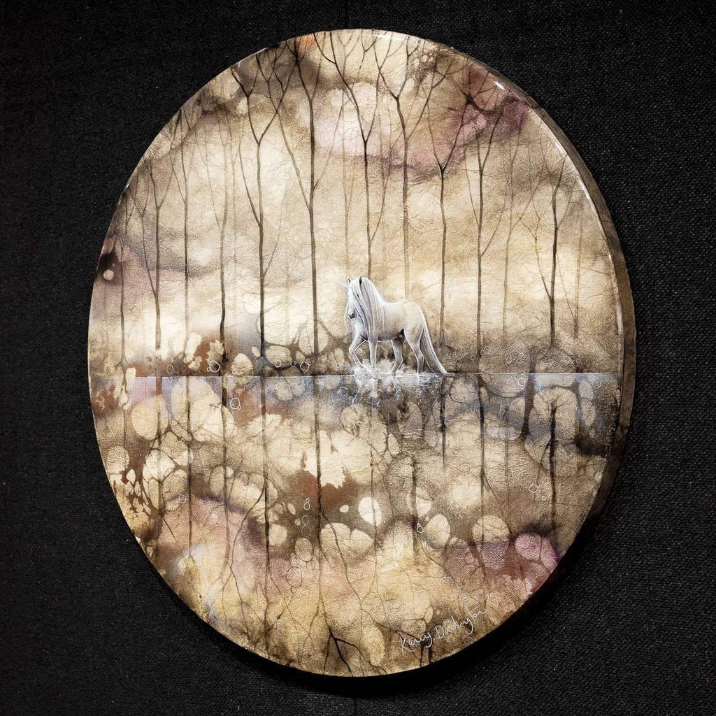 Reflection - SOLD by artist Kerry Darlington - Wyecliffe Galleries