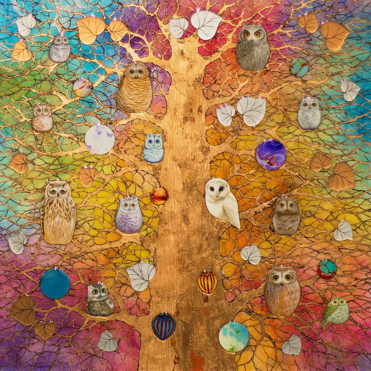 Refuge - Original - SOLD by artist Kerry Darlington - Wyecliffe Galleries