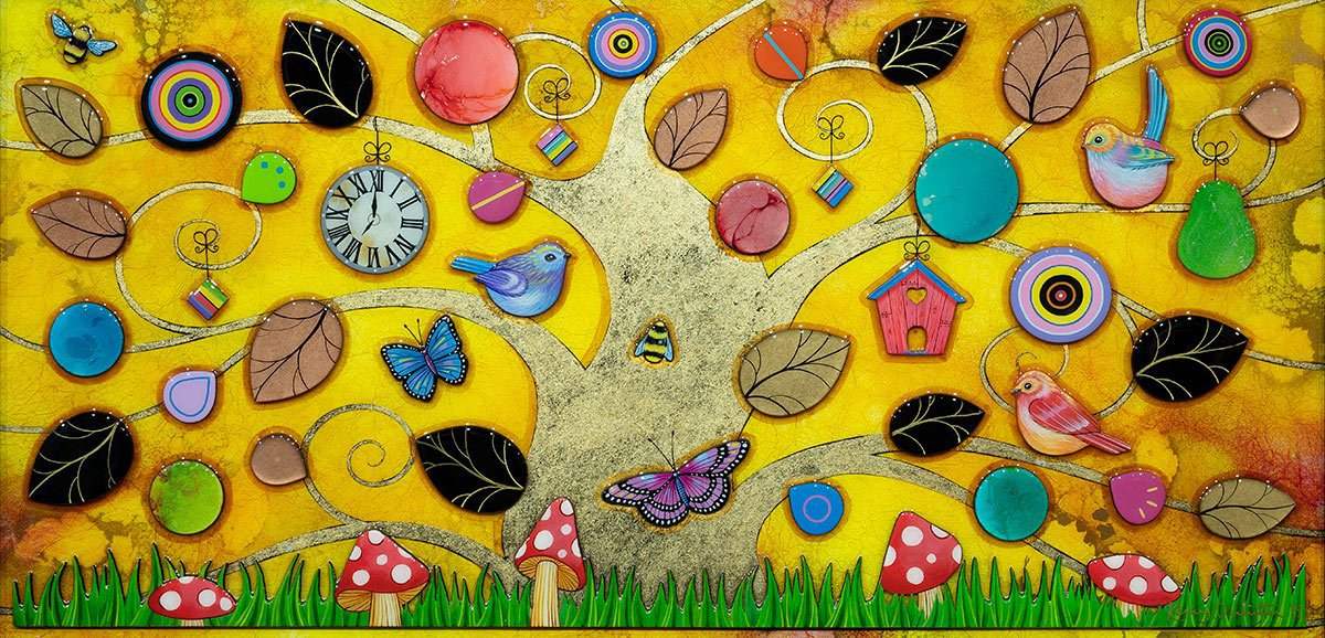 Rejuvenation - Original - SOLD by artist Kerry Darlington - Wyecliffe Galleries