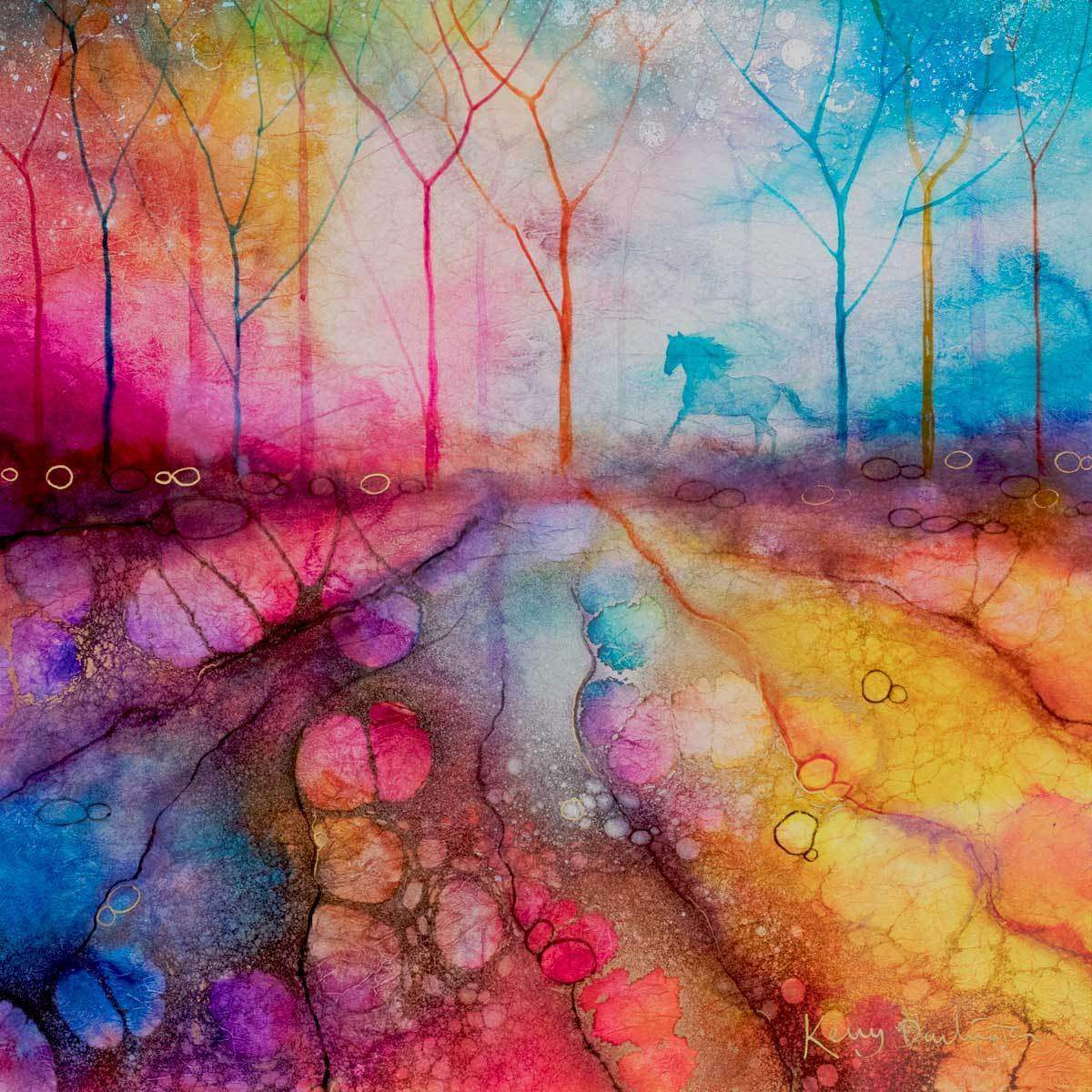 Rite Of Passage - Original - SOLD by artist Kerry Darlington - Wyecliffe Galleries