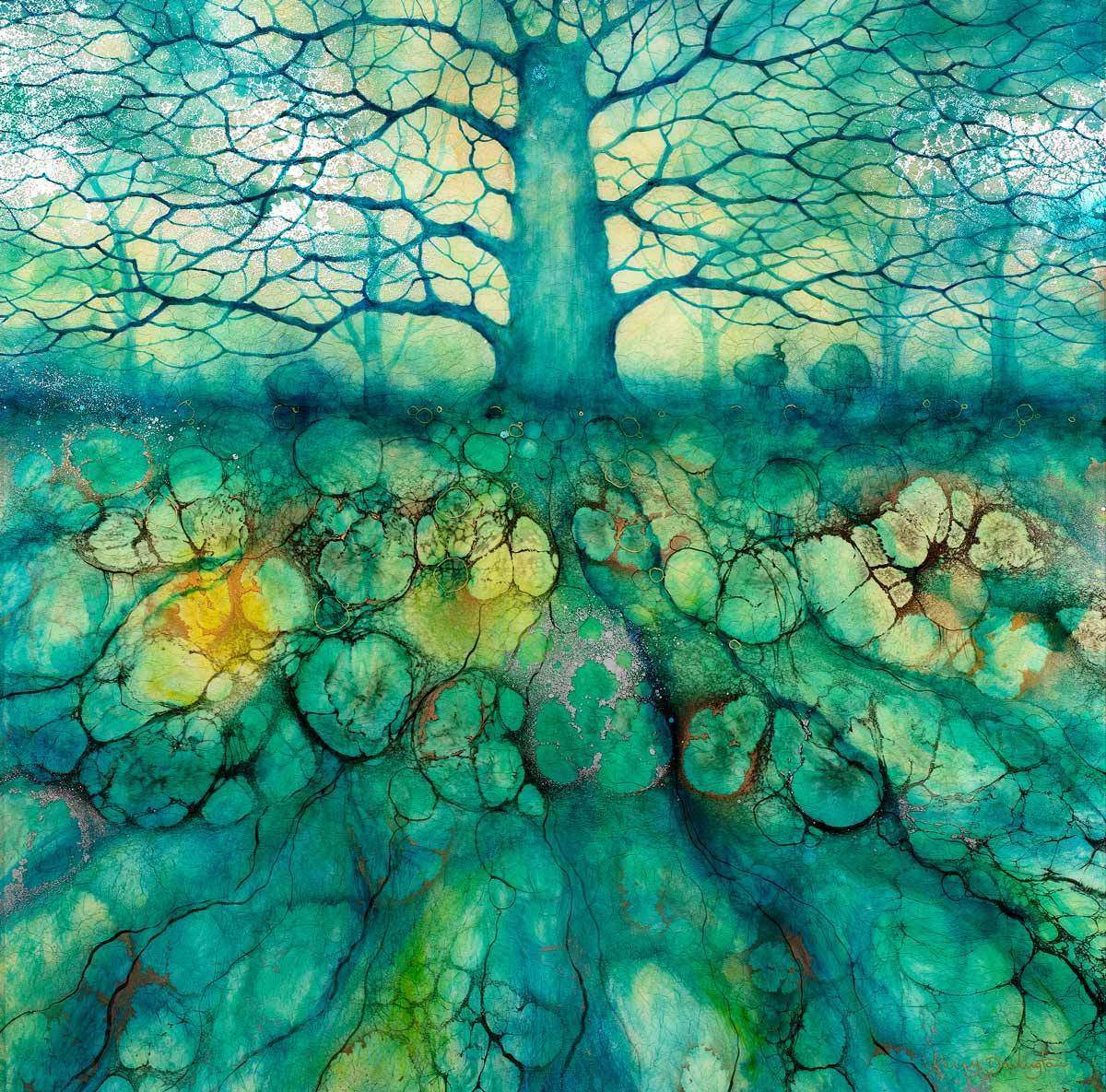 Roble - Original - SOLD by artist Kerry Darlington - Wyecliffe Galleries