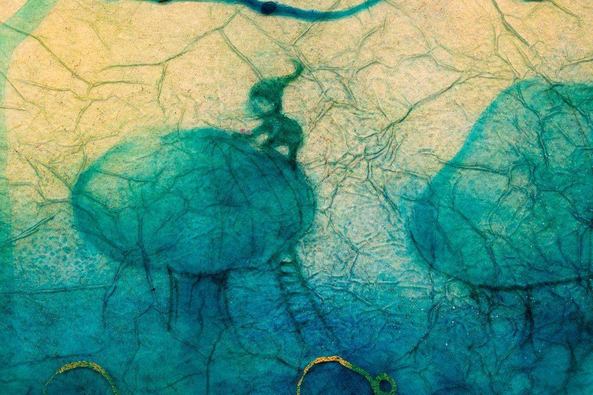 Roble - Original - SOLD by artist Kerry Darlington - Wyecliffe Galleries