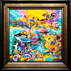 Rose Garden Test Product by artist Kerry Darlington - Wyecliffe Galleries