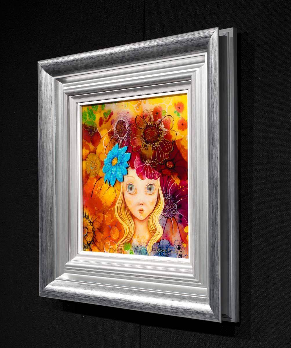 Rosebud - Edition - SOLD by artist Kerry Darlington - Wyecliffe Galleries