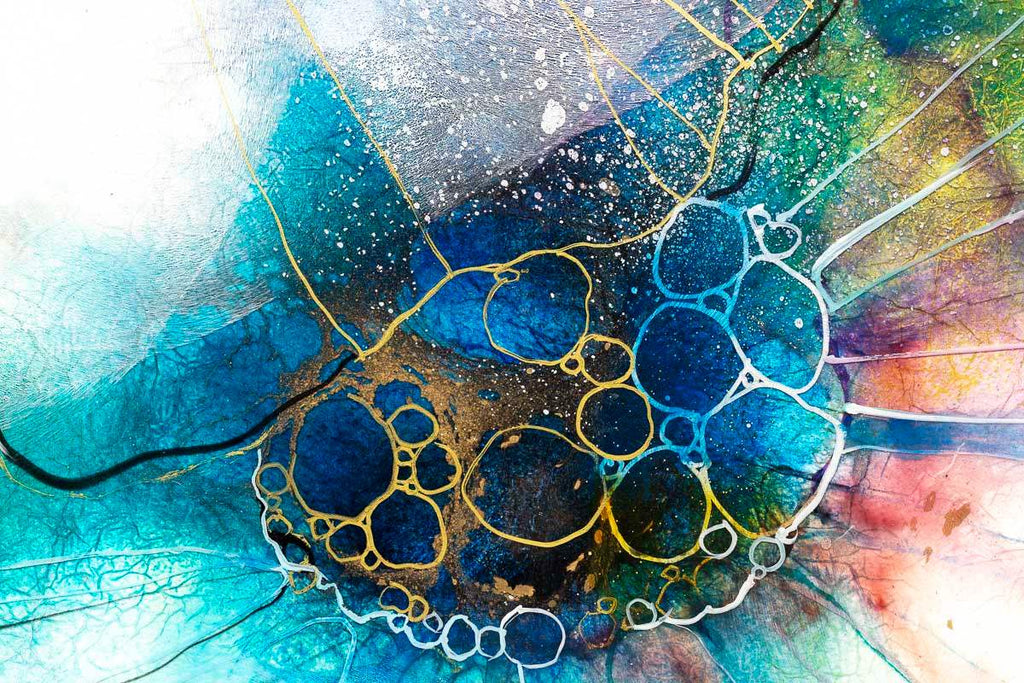 Rosy Air - Original - SOLD by artist Kerry Darlington - Wyecliffe Galleries