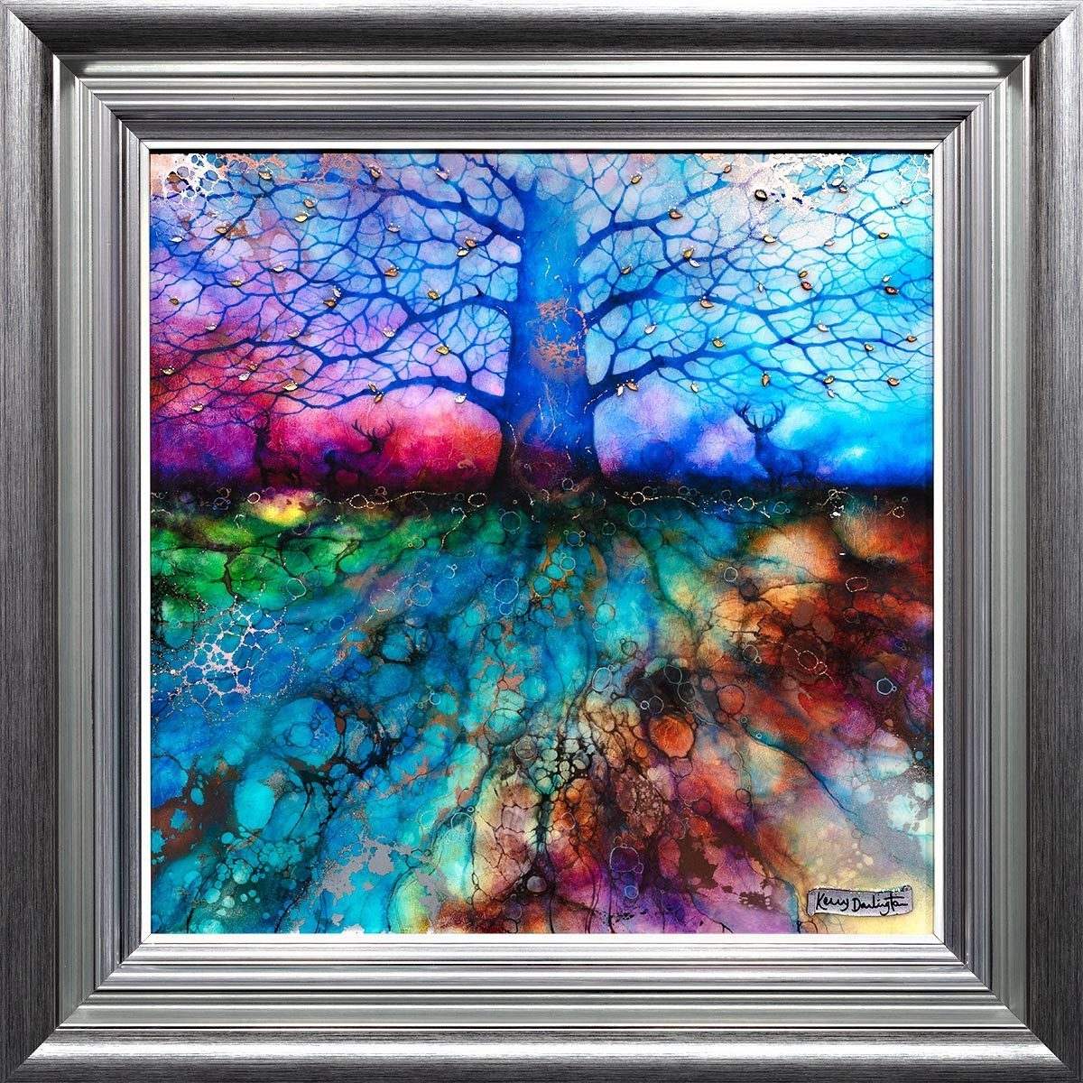 Sacred Grove - Unique Edition by artist Kerry Darlington - Wyecliffe Galleries