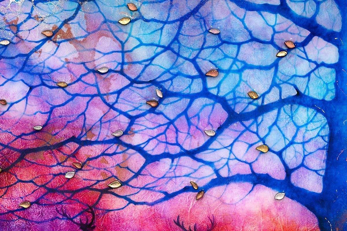 Sacred Grove - Unique Edition by artist Kerry Darlington - Wyecliffe Galleries