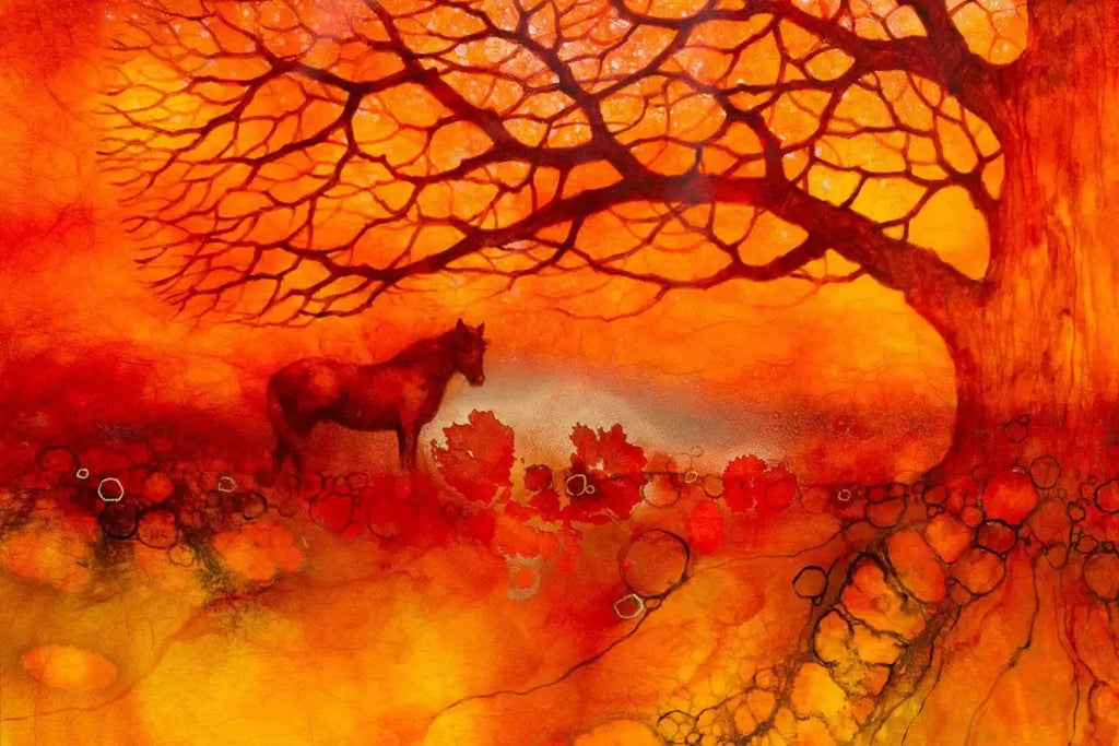 Sacred Space - Original - SOLD by artist Kerry Darlington - Wyecliffe Galleries