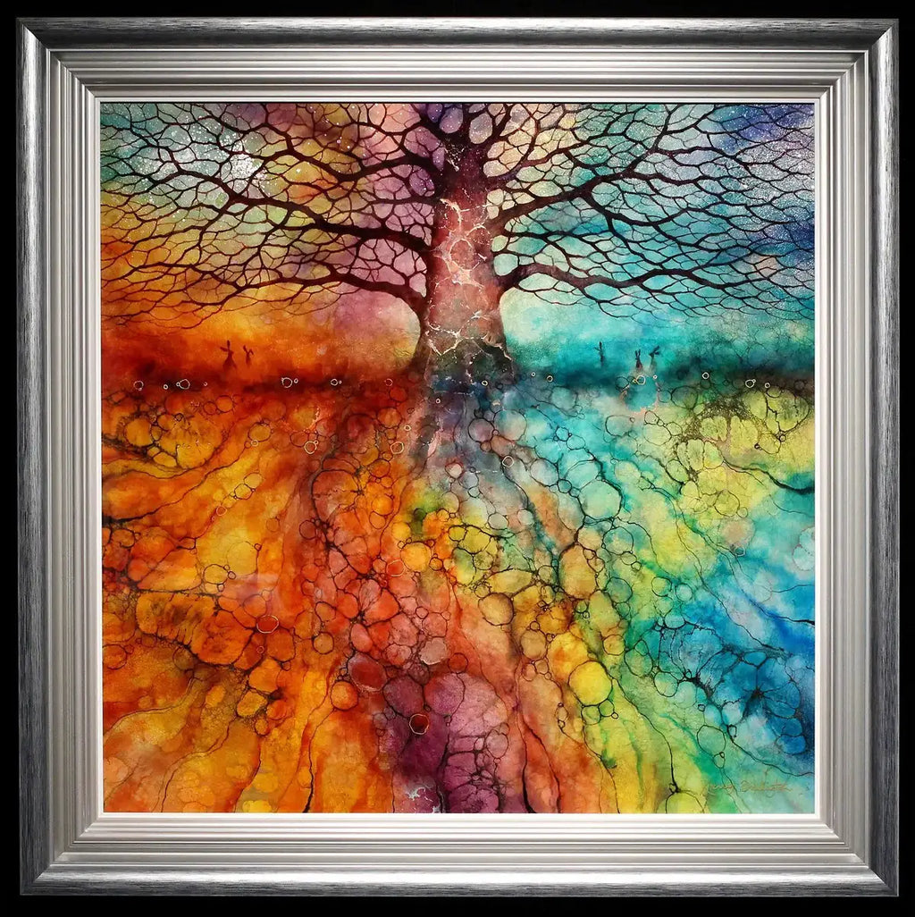 Samhain Whispers - ORIGINAL - SOLD by artist Kerry Darlington - Wyecliffe Galleries