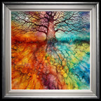 Samhain Whispers - ORIGINAL - SOLD by artist Kerry Darlington - Wyecliffe Galleries