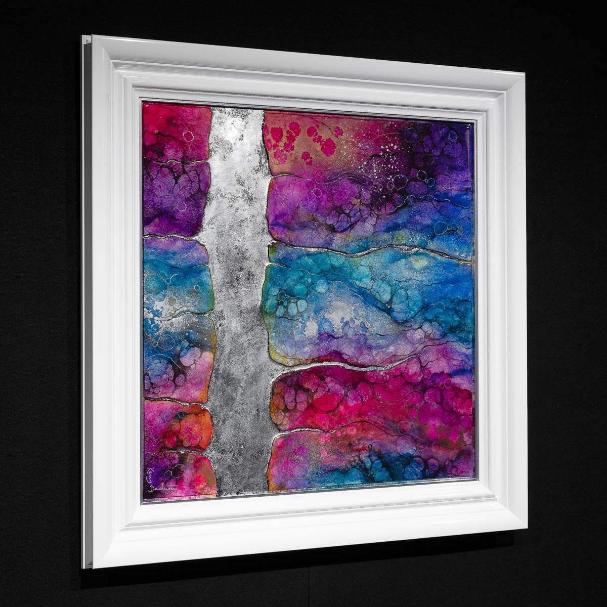 Sapphire - Original - SOLD by artist Kerry Darlington - Wyecliffe Galleries