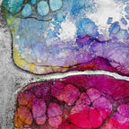 Sapphire - Original - SOLD by artist Kerry Darlington - Wyecliffe Galleries