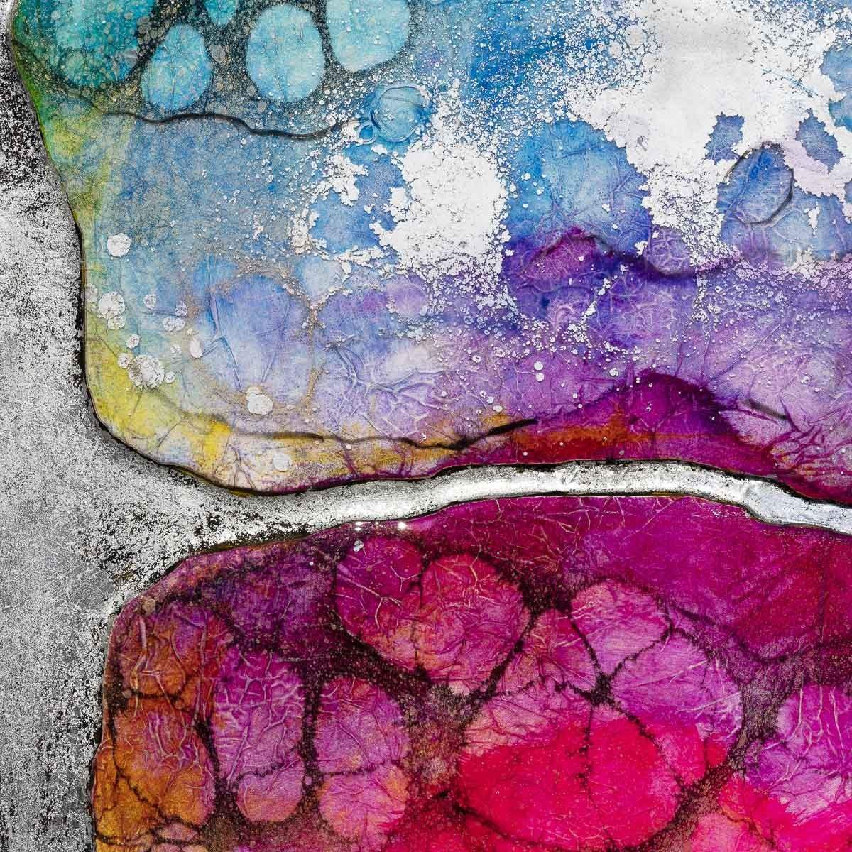 Sapphire - Original - SOLD by artist Kerry Darlington - Wyecliffe Galleries