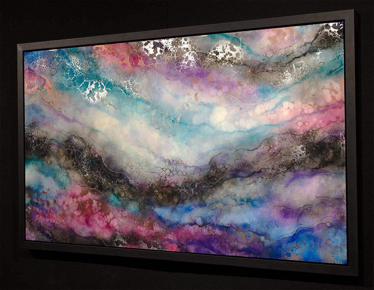 Satah Mountain - Original - SOLD by artist Kerry Darlington - Wyecliffe Galleries