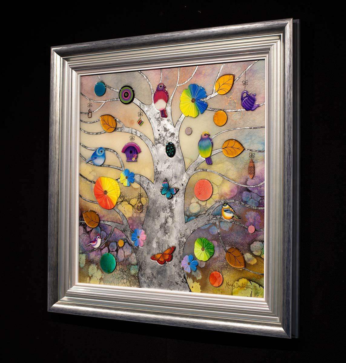 Satin Sky - Original - SOLD by artist Kerry Darlington - Wyecliffe Galleries