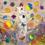 Satin Sky - Original - SOLD by artist Kerry Darlington - Wyecliffe Galleries