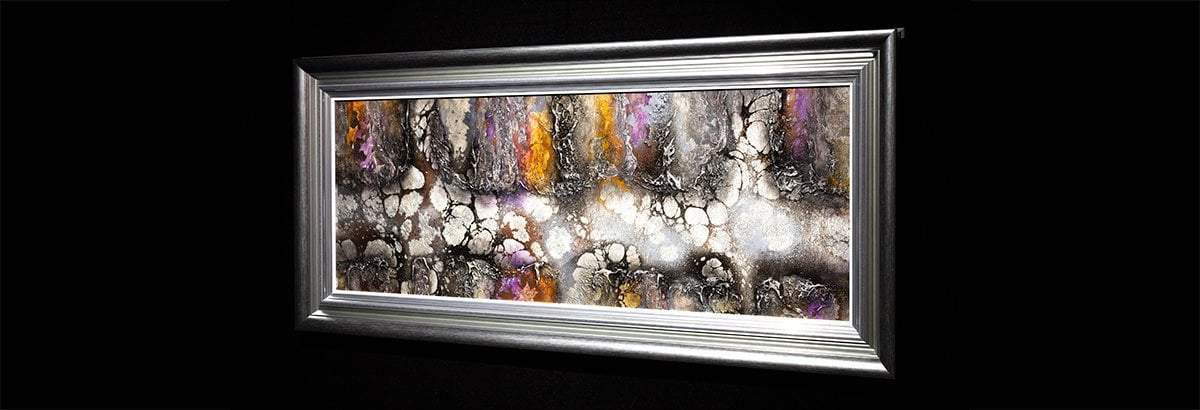 Scoria - Original - SOLD by artist Kerry Darlington - Wyecliffe Galleries