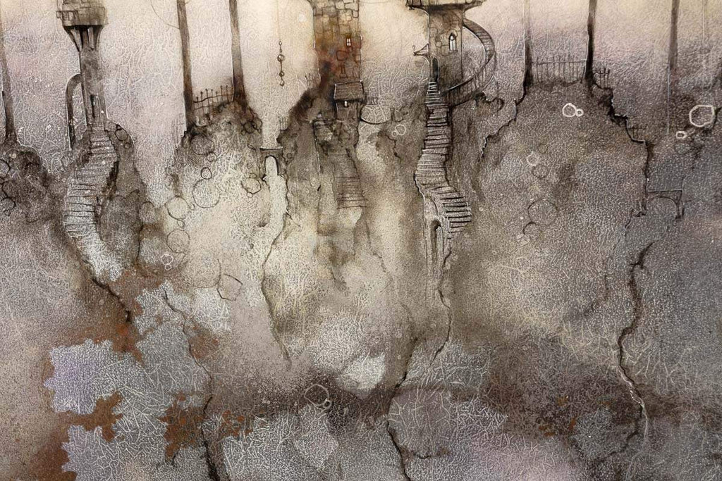 Seraphina Close - Original - SOLD by artist Kerry Darlington - Wyecliffe Galleries