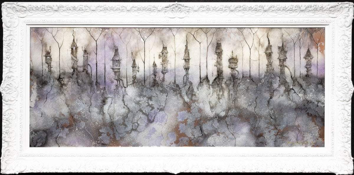 Seraphina Close - Original - SOLD by artist Kerry Darlington - Wyecliffe Galleries