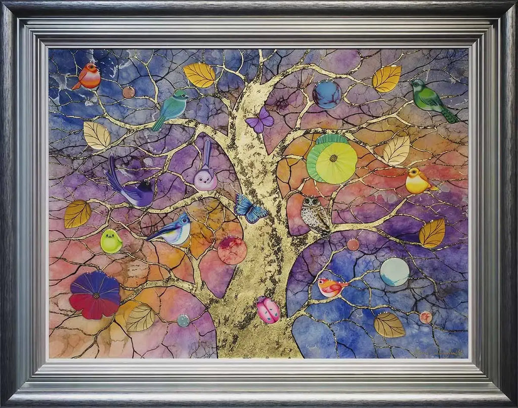 Serenity - Original - SOLD by artist Kerry Darlington - Wyecliffe Galleries