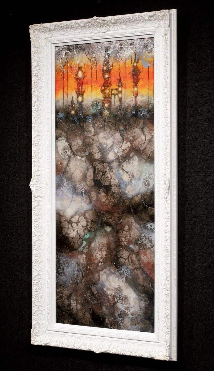 Godric's Lane & Strangeauld Place - Artist Proof - Matching Set 2018 by artist Kerry Darlington - Wyecliffe Galleries