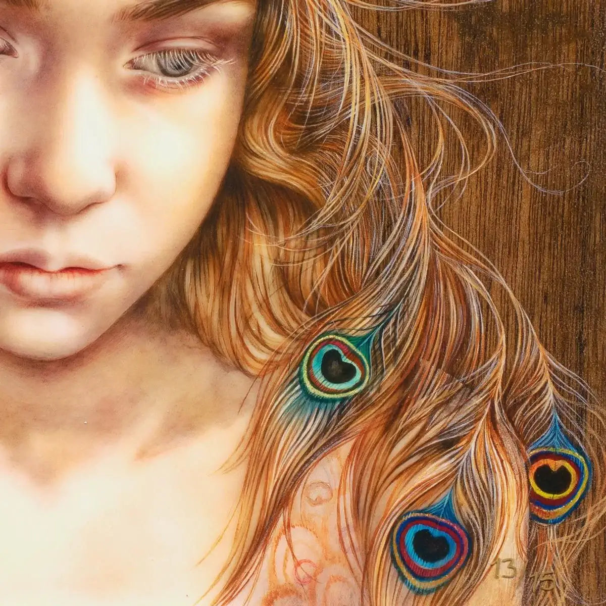 Boutique Faces - Matching Edition Set 2018 - SOLD OUT by artist Kerry Darlington - Wyecliffe Galleries