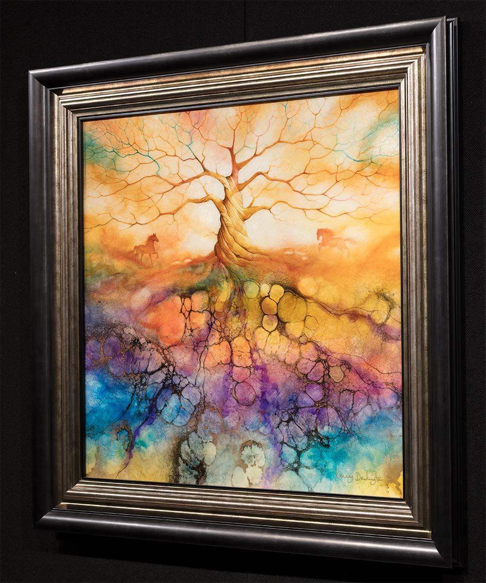 Siddhi - Original - SOLD by artist Kerry Darlington - Wyecliffe Galleries