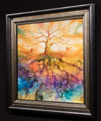 Siddhi - Original - SOLD by artist Kerry Darlington - Wyecliffe Galleries