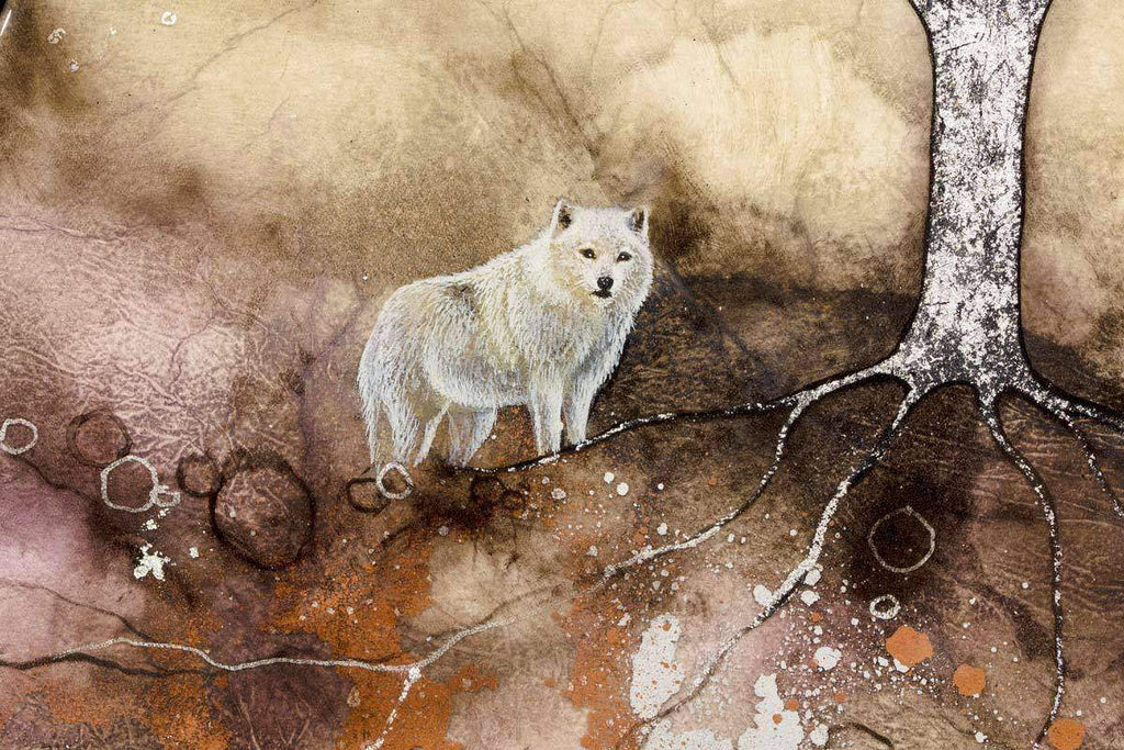 Silent Awe - Original - SOLD by artist Kerry Darlington - Wyecliffe Galleries