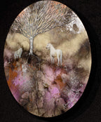 Silent Awe - Original - SOLD by artist Kerry Darlington - Wyecliffe Galleries