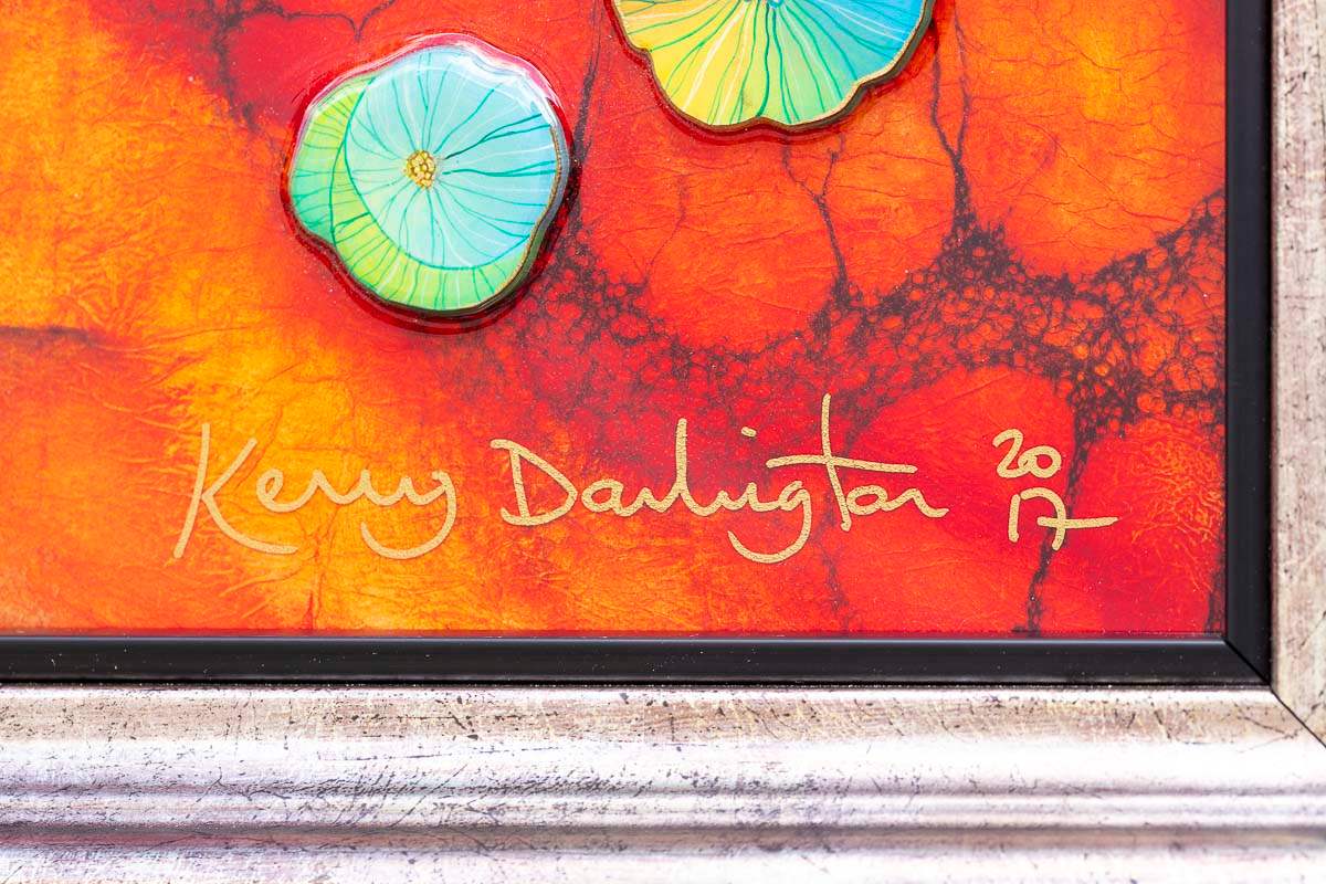 Skylarking - Original SOLD by artist Kerry Darlington - Wyecliffe Galleries