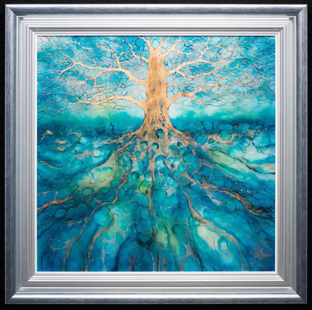 Solstice - ORIGINAL - SOLD by artist Kerry Darlington - Wyecliffe Galleries