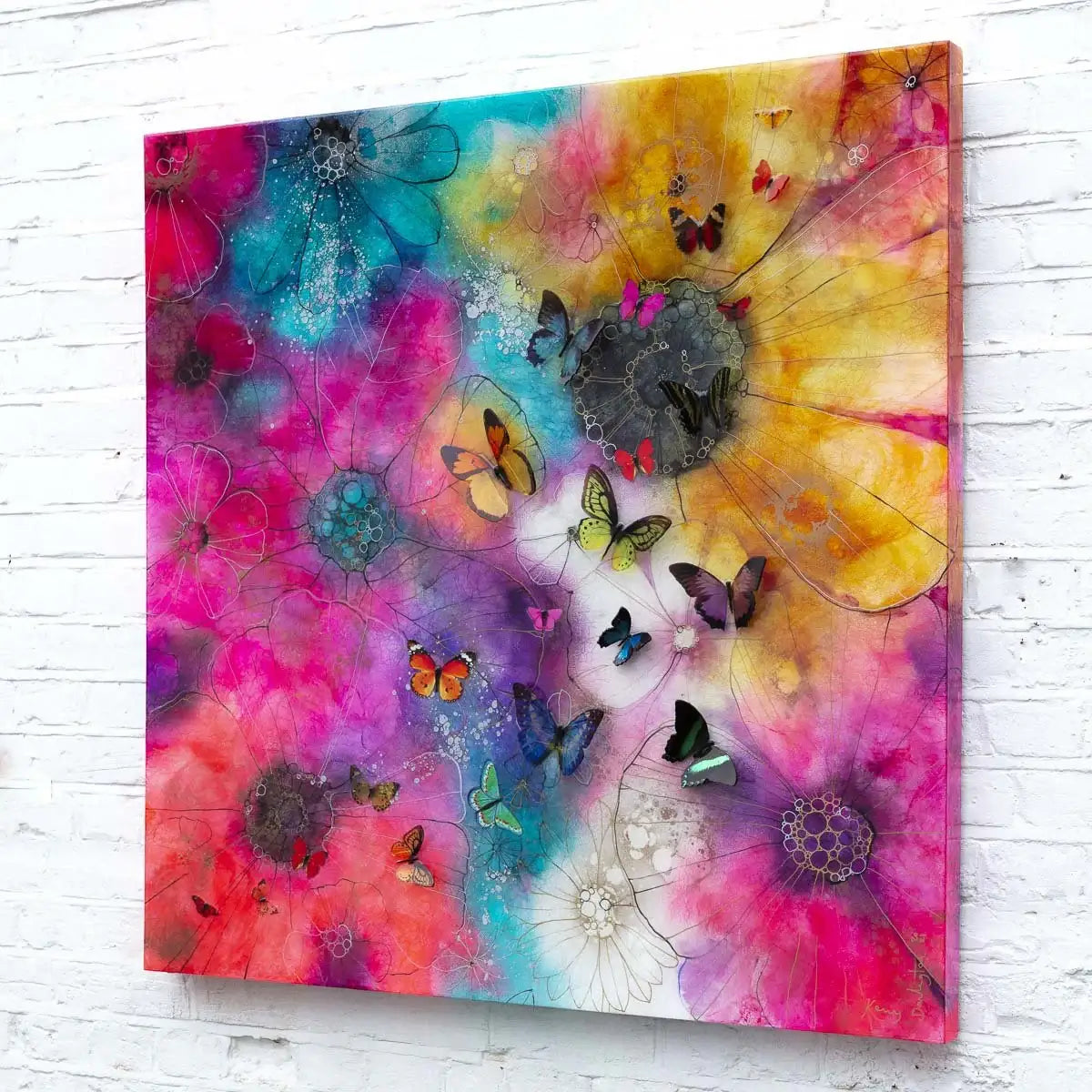 Sonata - Original - SOLD by artist Kerry Darlington - Wyecliffe Galleries